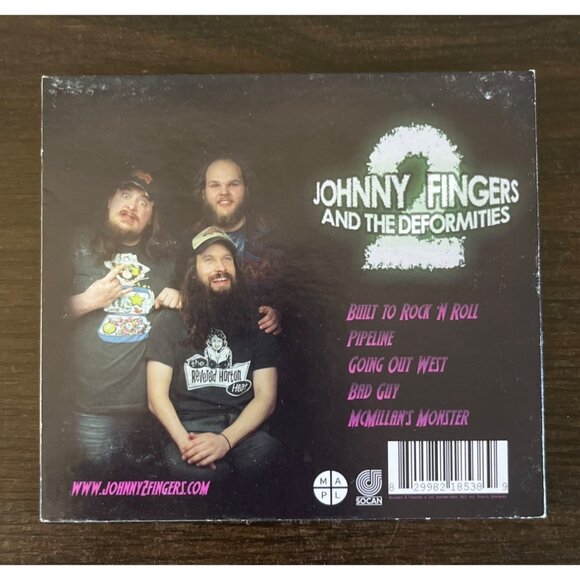 3 For $6 Johnny 2 Fingers & The Deformities : Built to Rock N Roll EP (CD, 2017) - Picture 3 of 3